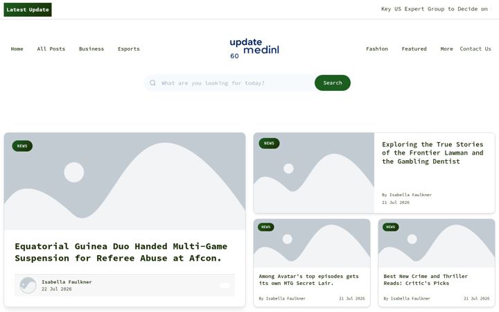 Screenshot of update360media.nl