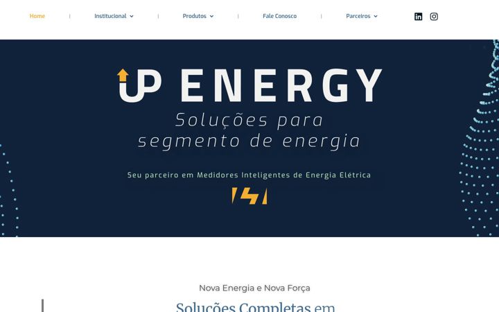 Screenshot of upenergybrazil.com