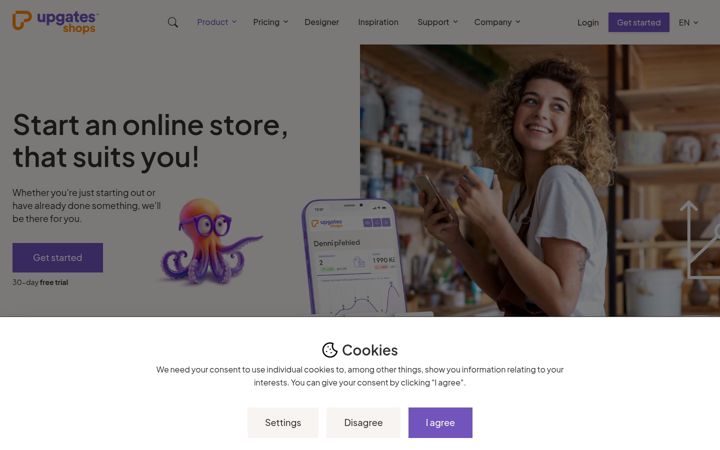 Screenshot of upgates.com