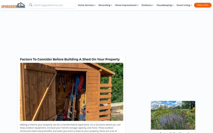 Screenshot of upgradedhome.com