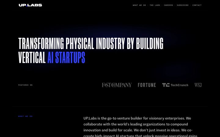 Screenshot of uplabs.com
