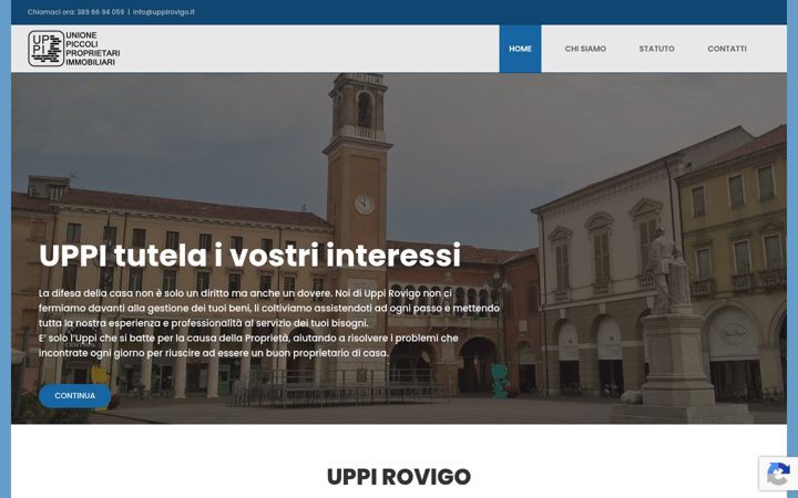Screenshot of uppirovigo.it