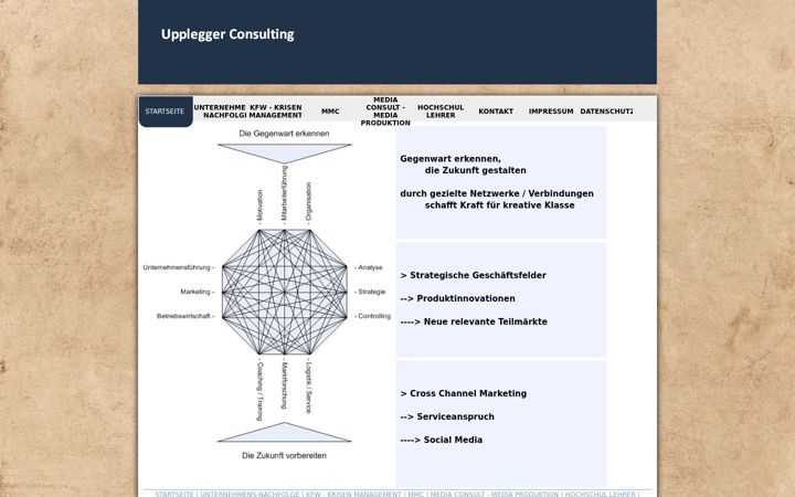 Screenshot of upplegger-consulting.com