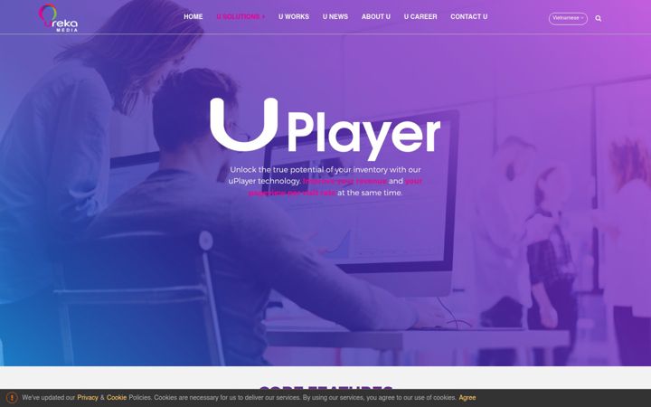 Screenshot of upremium.asia