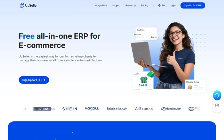 Screenshot of upseller.com
