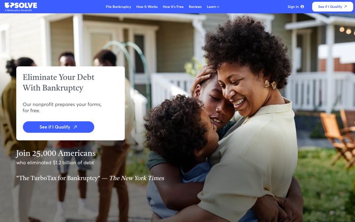 Screenshot of upsolve.org