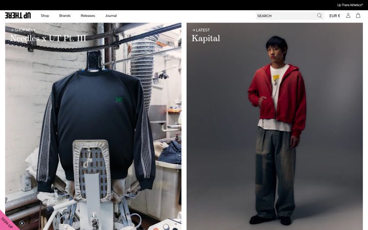 Screenshot of uptherestore.com