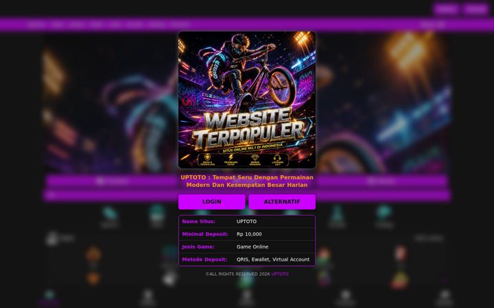 Screenshot ta' uptoto.org