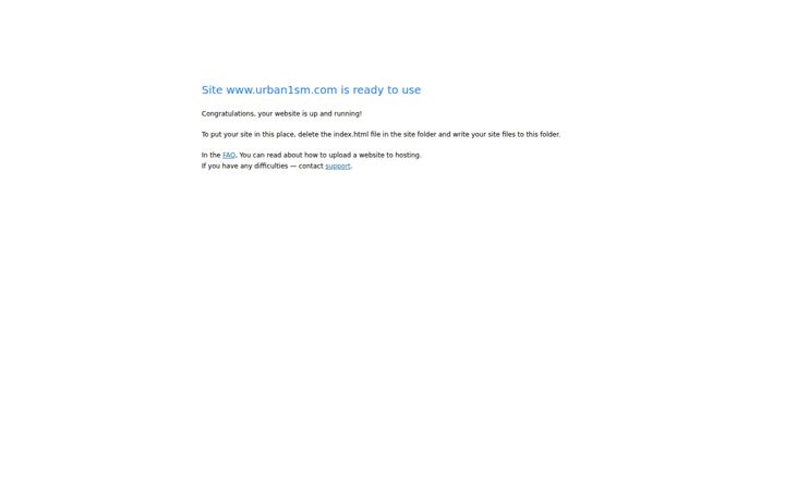 Screenshot di urban1sm.com