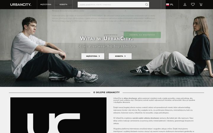 Screenshot of urbancity.pl