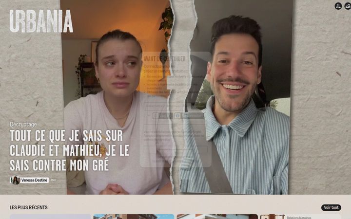 Screenshot ta' urbania.ca
