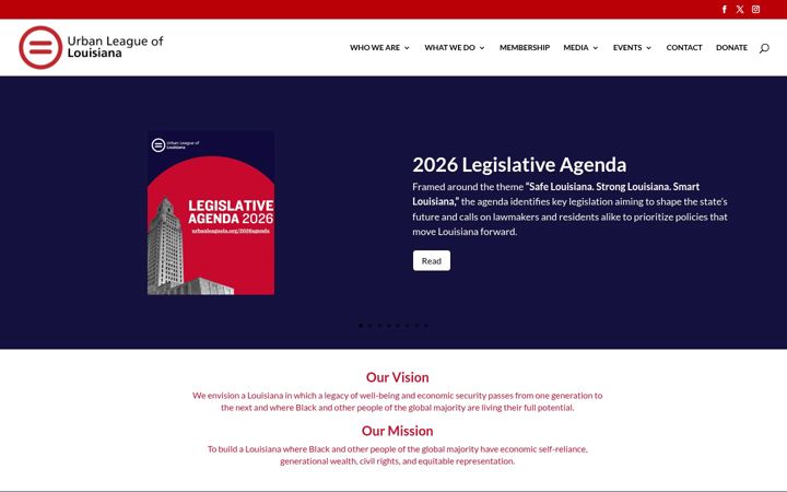 Captura de pantalla de urbanleaguela.org