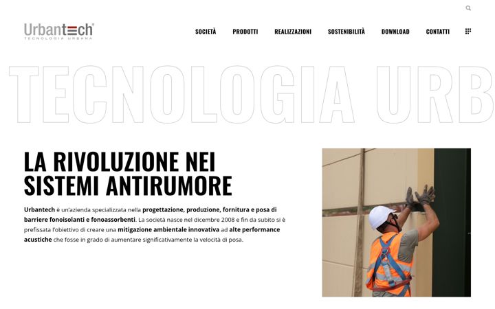 Snimka zaslona za urbantech.it