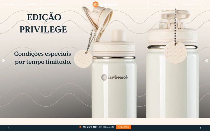 Screenshot of urbnsol.com.br