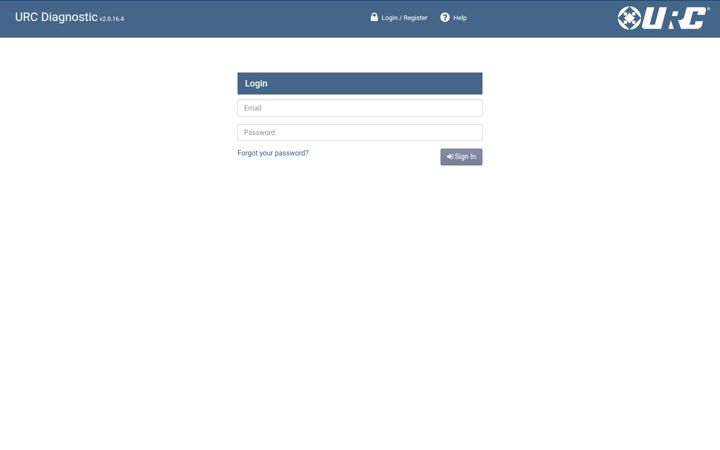 Capture d'écran de urcmcs.com