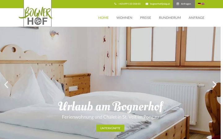 Screenshot stránky urlaub-am-bognerhof.at