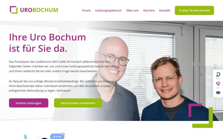 Ekrano kopija urologische-gemeinschaftspraxis-bochum.de