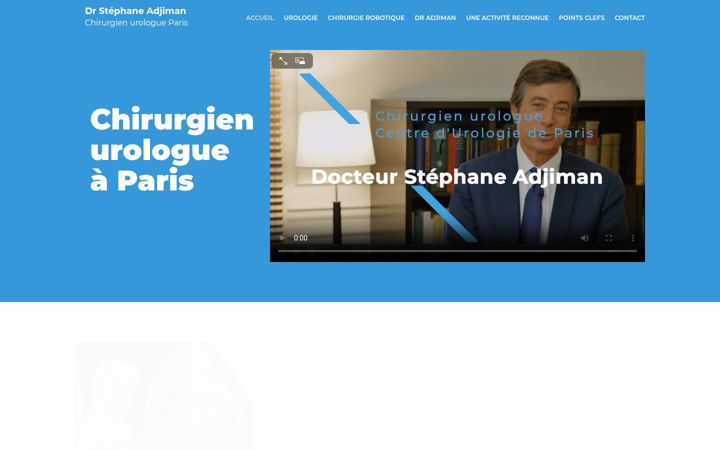 Screenshot von urologue-paris-adjiman.com
