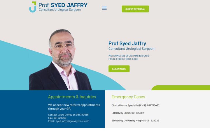 Screenshot of urology.ie