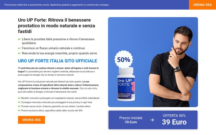 Screenshot von uroupforteitalia.org