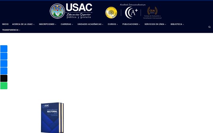 Screenshot of usac.edu.gt