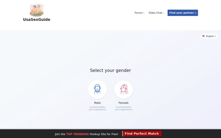 Screenshot of usasexguide.me