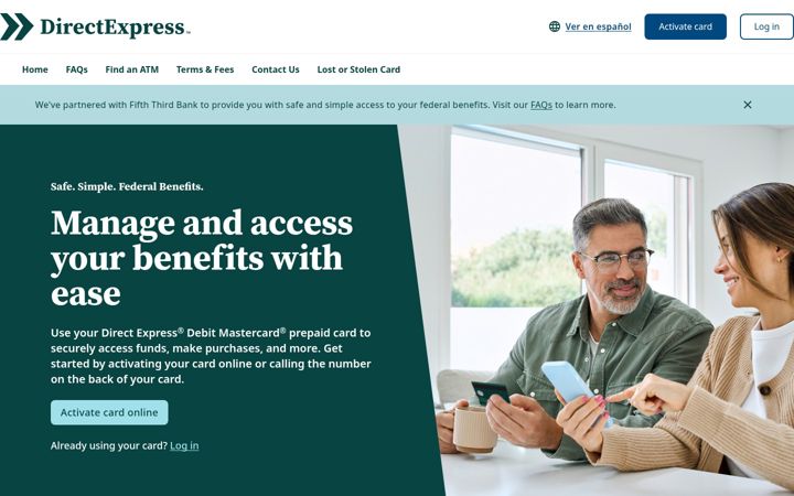 Screenshot of usdirectexpress.com