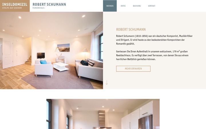 Screenshot of usedom-inseldomizil-robert-schumann.de