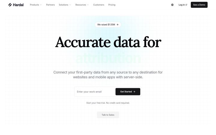 Screenshot of usehardal.com