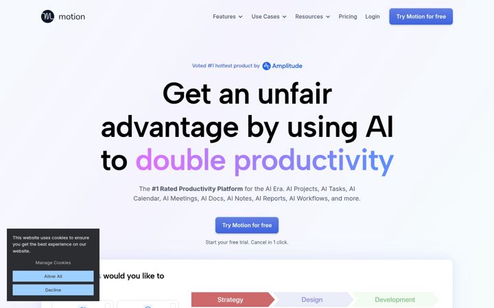 Screenshot of usemotion.com