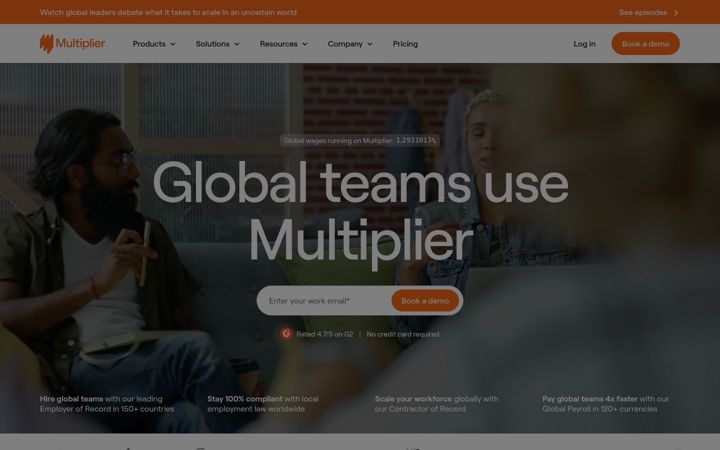 Screenshot of usemultiplier.com