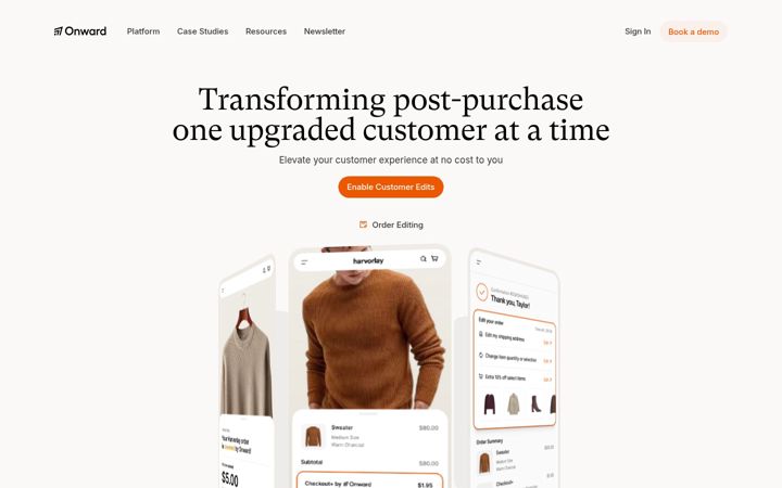 Screenshot of useonward.com