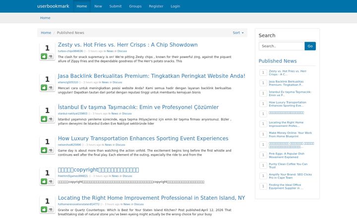 Screenshot of userbookmark.com