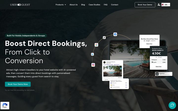 Screenshot of userguest.com
