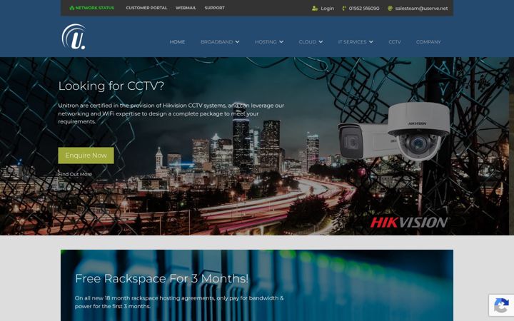 Screenshot of userve.net