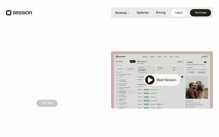 Screenshot of usesession.com