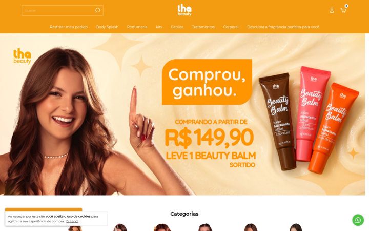 Screenshot of usethabeauty.com.br