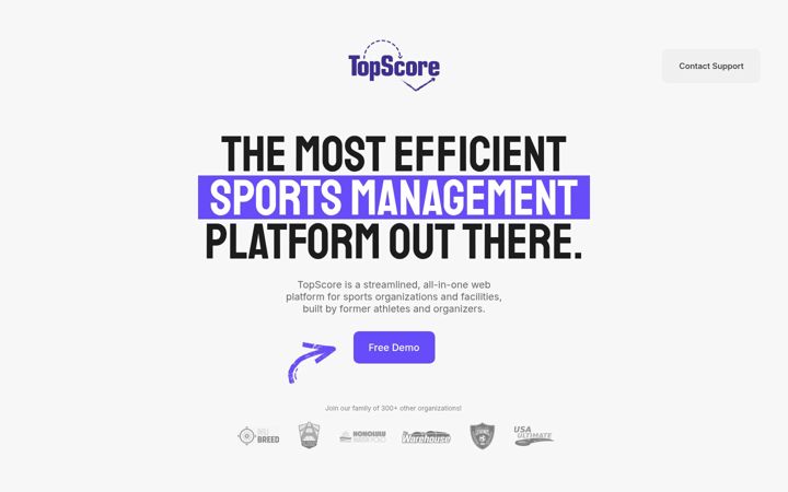 Screenshot of usetopscore.com