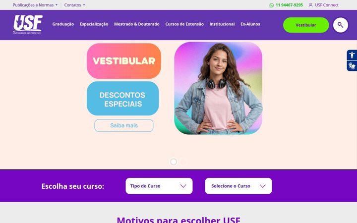 Screenshot of usf.edu.br