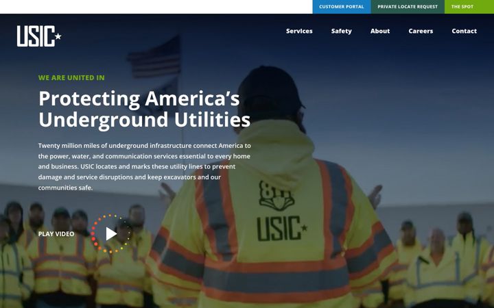 Screenshot of usicllc.com