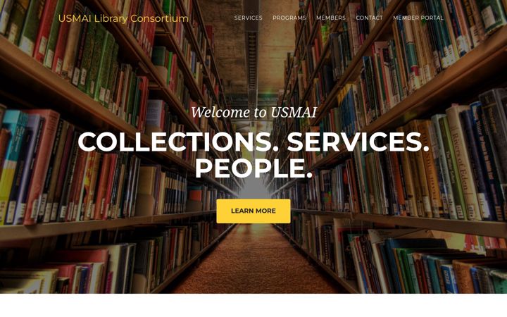 Screenshot of usmai.org