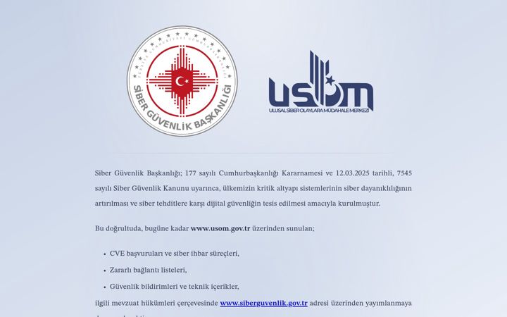 Screenshot of usom.gov.tr