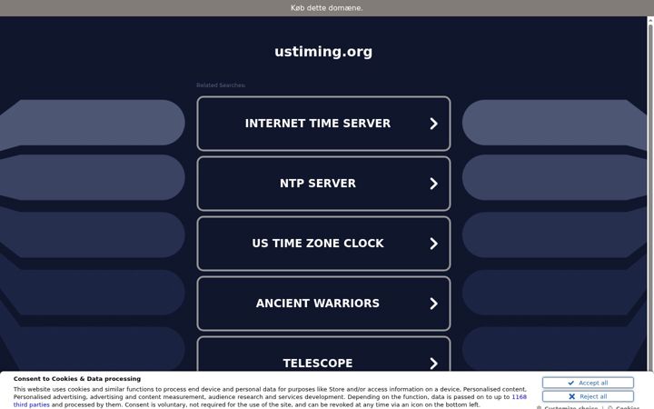 Screenshot di ustiming.org