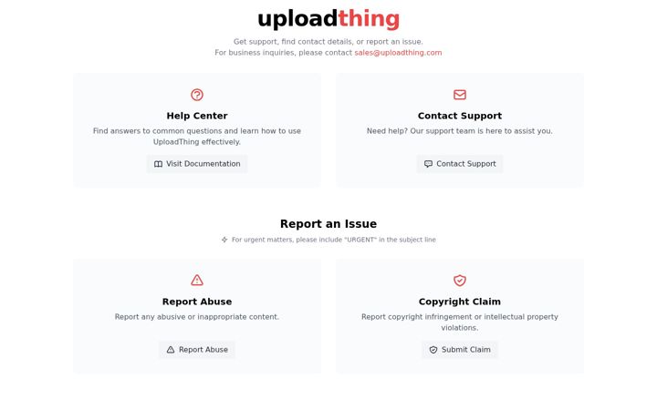 Screenshot of utfs.io