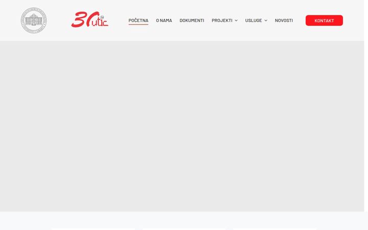 Screenshot of utic.net.ba