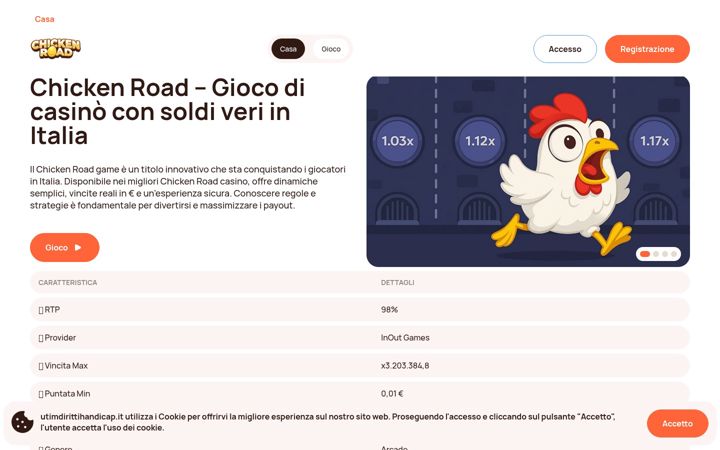 Screenshot of utimdirittihandicap.it