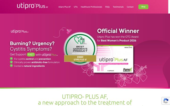 Capture d'écran de utipro.ie