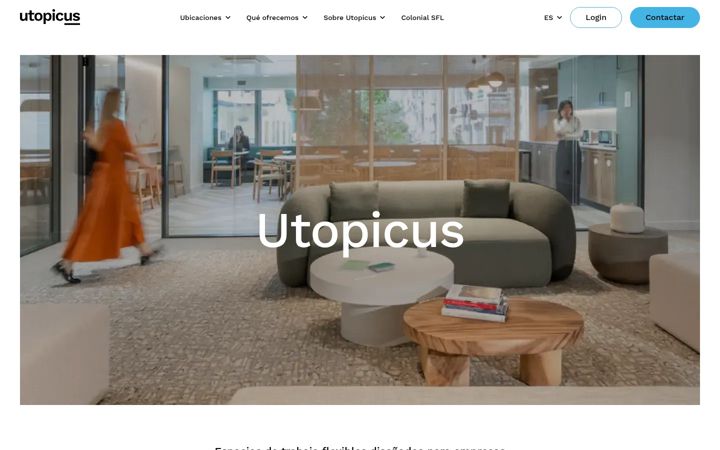 Screenshot of utopicus.es