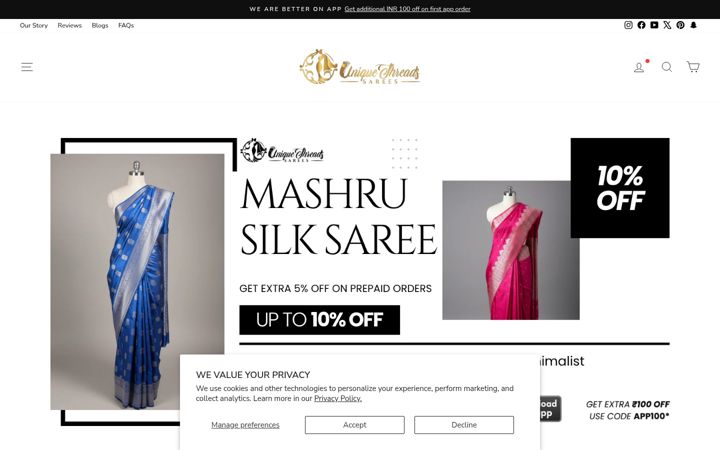 Zrzut ekranu utsarees.in