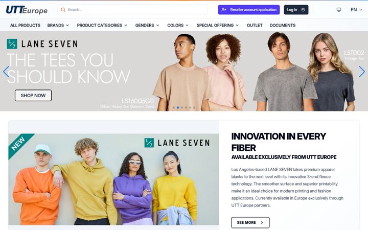 Screenshot of utteam.com